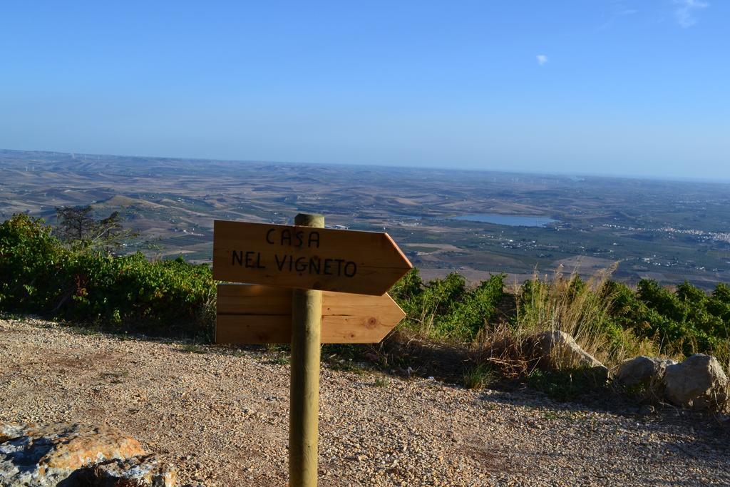 Casa Nel Vigneto Erice Pension Buitenkant foto